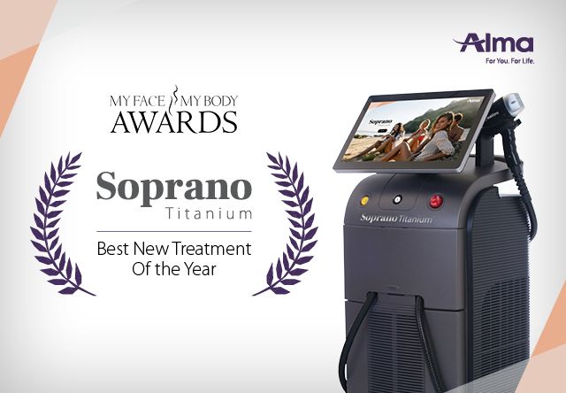 The Soprano Laser hair removal in wimbledon with the award winning laser soprano ice titanium